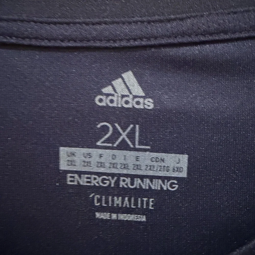 NWT Adidas Men's Navy Athletic Tee